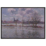 Flood Near Nantes by Gustave Loiseau, framed poster, view 3
