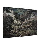 Flow. Fantastic Landscape by Konstantin Bogaevsky, canvas, view 2