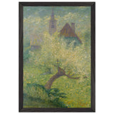 Flowering Apple Tree by Ivan Grohar, framed poster, view 2