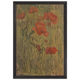 Flowers by Fujishima Takeji, framed poster, view 2