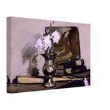 Flowers in a Silver Jug by Samuel Peploe, canvas, view 2