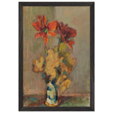 Flowers in a Vase by Magnus Enckell, framed poster, view 2