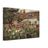Flowers in the Artist's Garden by Marie Duhem, canvas, view 2