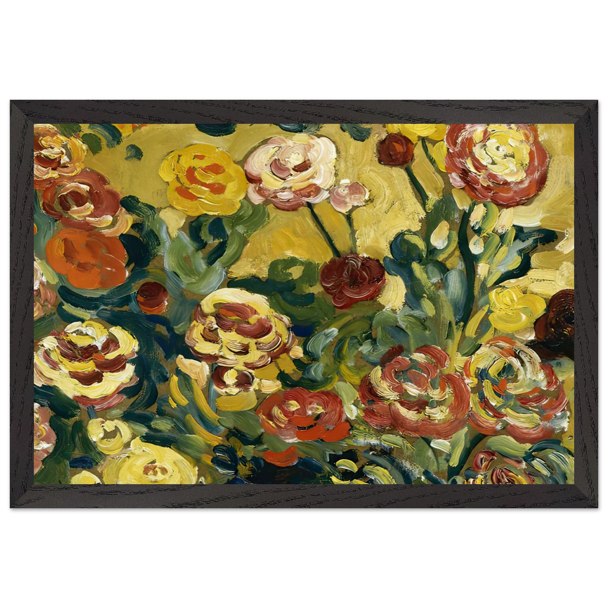Flowers by Louis Valtat, framed poster, view 2