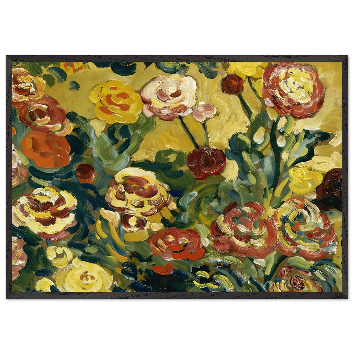 Flowers by Louis Valtat, framed poster, view 3