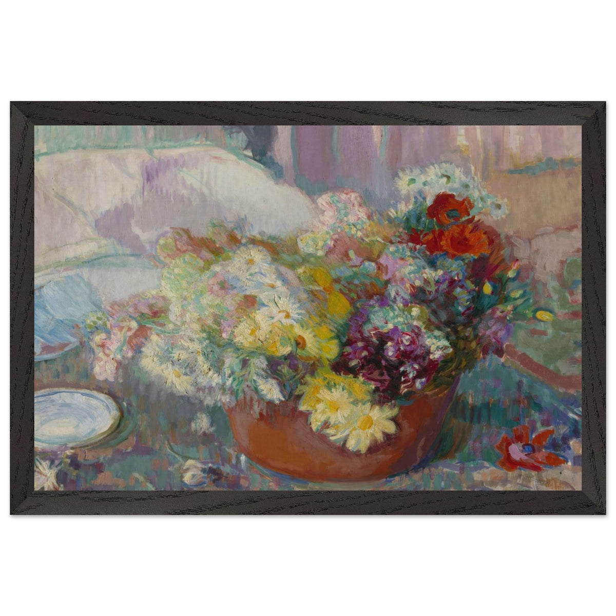 Flowers by Magnus Enckell, framed poster, view 2