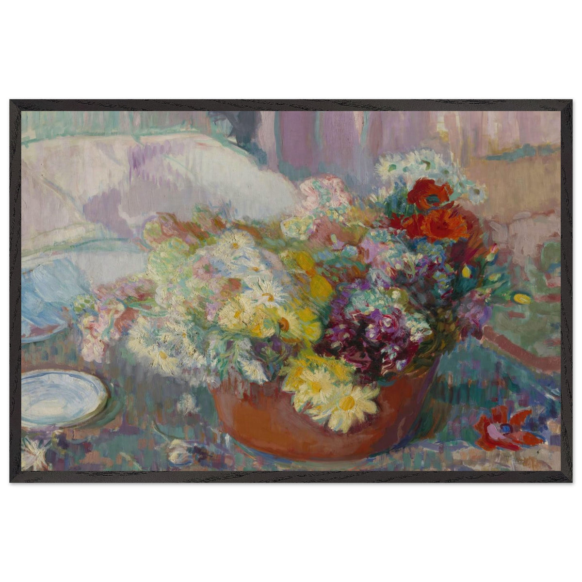Flowers by Magnus Enckell, framed poster