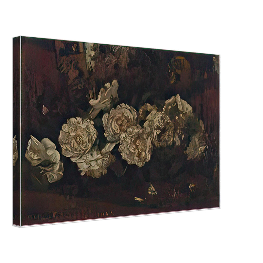 Flowers by Octav Bancila, canvas