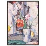 Flowers by Samuel Peploe, framed poster, view 3