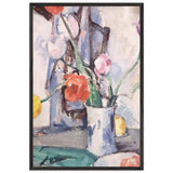 Flowers by Samuel Peploe, framed poster