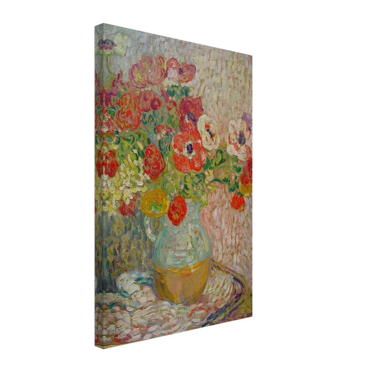 Flowers Still Life by Louis Valtat, canvas