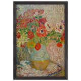 Flowers Still Life by Louis Valtat, framed poster, view 2