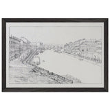 Fontanka by Anna Ostroumova-Lebedeva, framed poster, view 2