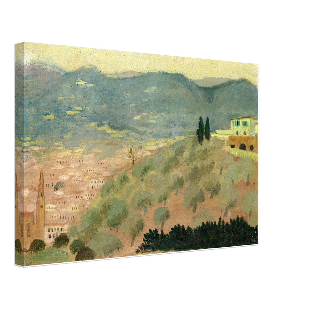 Forentice Landscape, Viale dei Colli by Maurice Denis, canvas