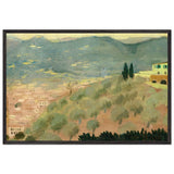Forentice Landscape, Viale dei Colli by Maurice Denis, framed poster