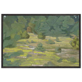 Forest by Nicholas Roerich, framed poster