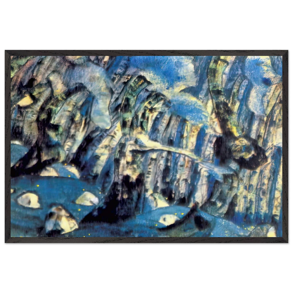 Forest by Nicholas Roerich, framed poster