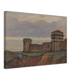 Fortress by Nicholas Roerich, canvas