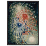 Fourth of July Number 1 by Florine Stettheimer, framed poster, view 3