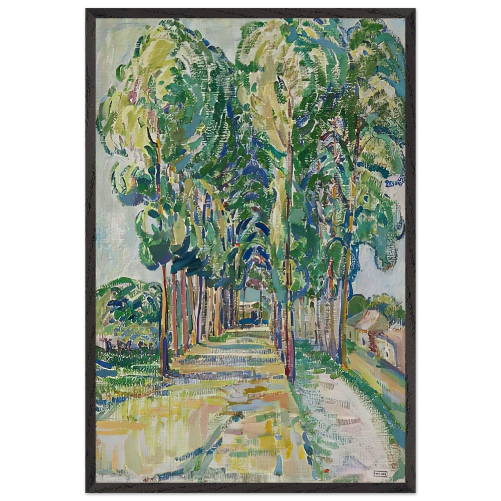 French Landscape by Emily Carr, framed poster