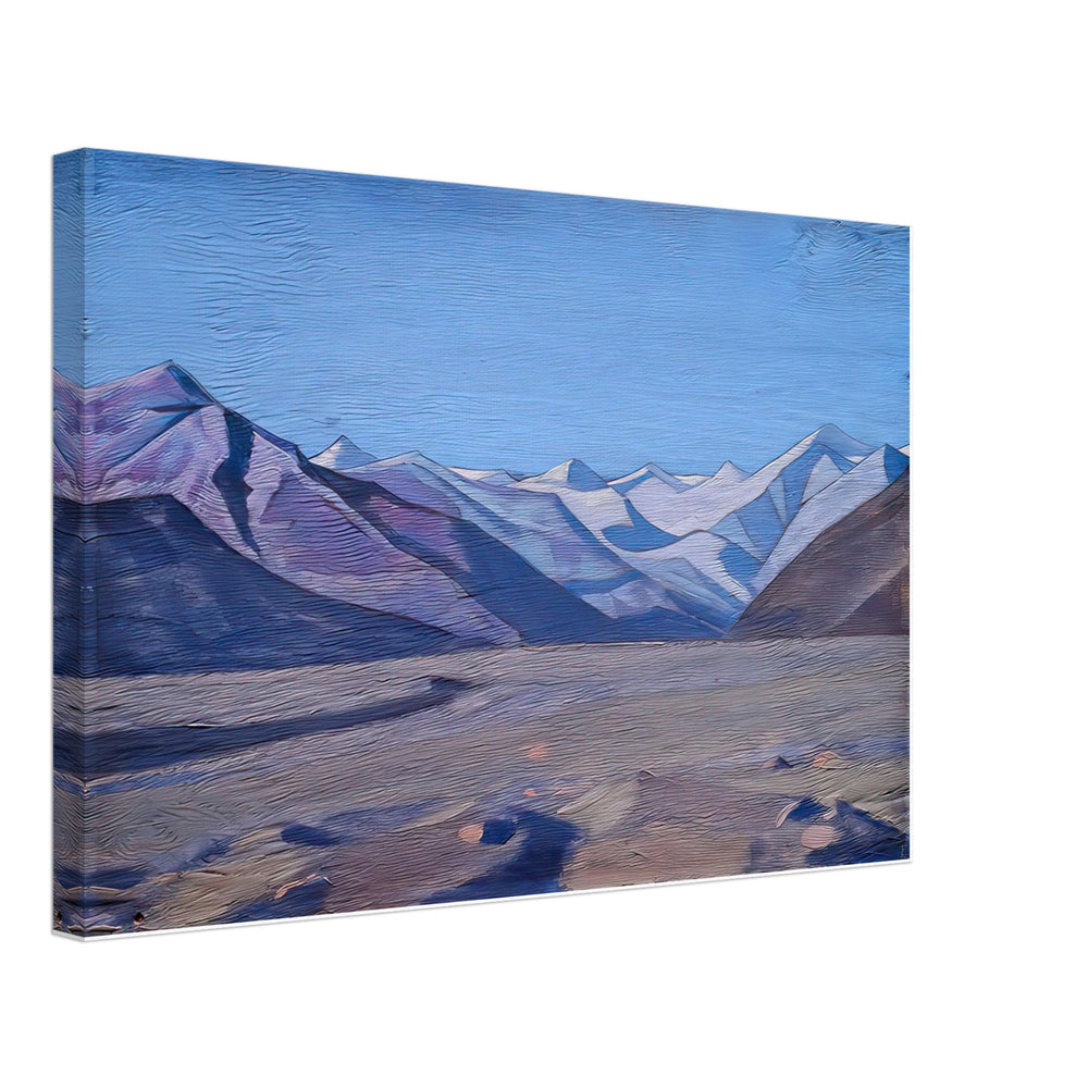 From Kurul to Karakoram Range by Nicholas Roerich, canvas