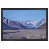 From Kurul to Karakoram Range by Nicholas Roerich, framed poster, view 2