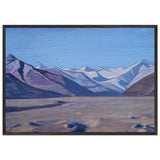 From Kurul to Karakoram Range by Nicholas Roerich, framed poster, view 3