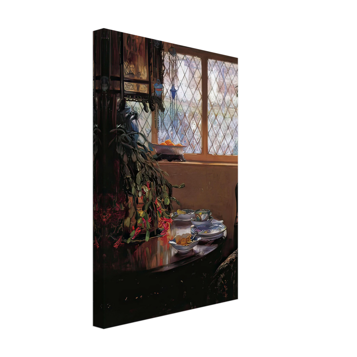 From the Dining Room Window by Guy Rose, canvas, view 2