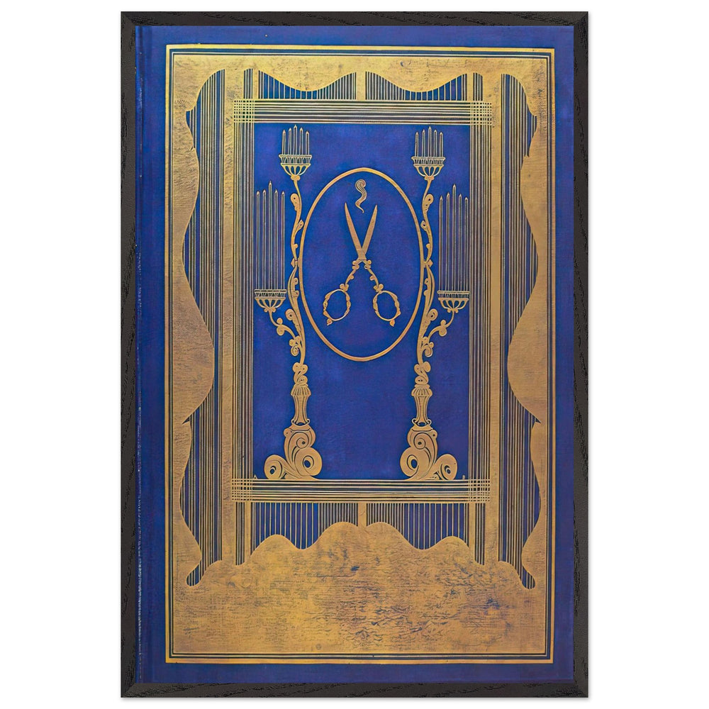 Front Cover by Aubrey Beardsley, framed poster