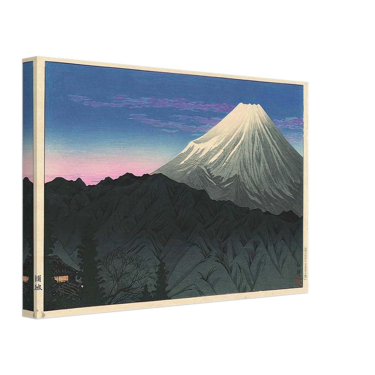 Fuji from Hakone by Shotei Takahashi, canvas, view 2