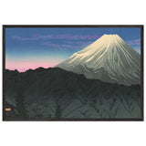 Fuji from Hakone by Shotei Takahashi, framed poster