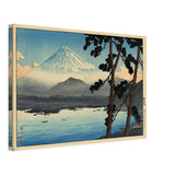 Fuji from Lake Shojin by Shotei Takahashi, canvas