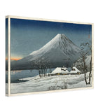 Fuji from Lake Yamanaka by Shotei Takahashi, canvas