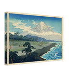Fuji from Miho no Matsubara by Shotei Takahashi, canvas, view 2
