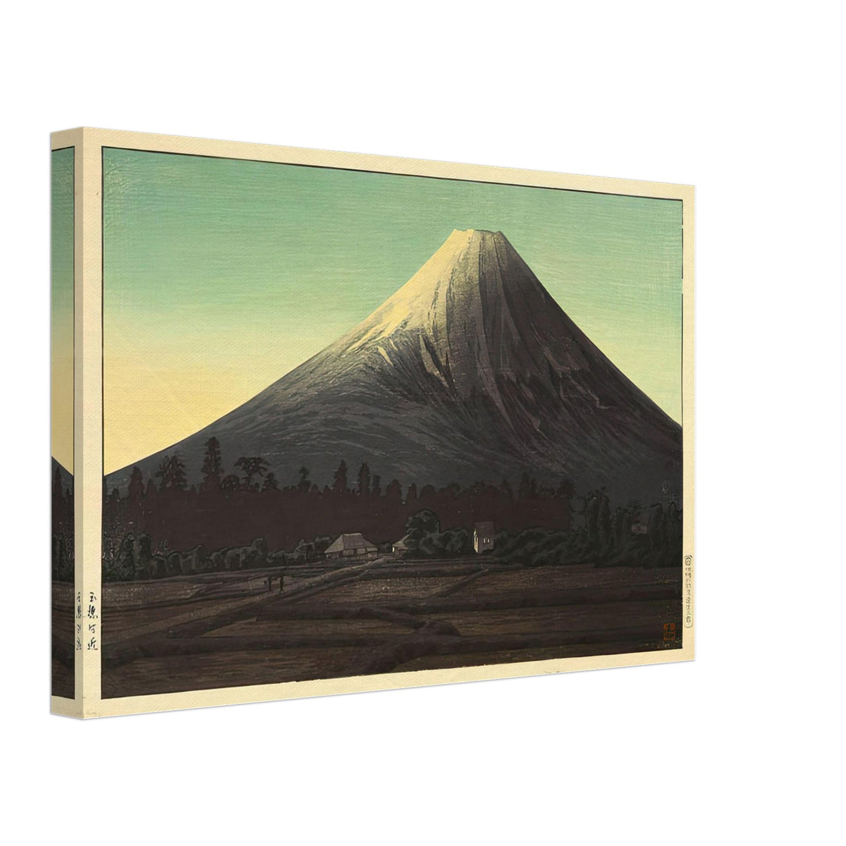 Fuji near Tamaho by Shotei Takahashi, canvas, view 2