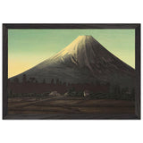 Fuji near Tamaho by Shotei Takahashi, framed poster, view 2