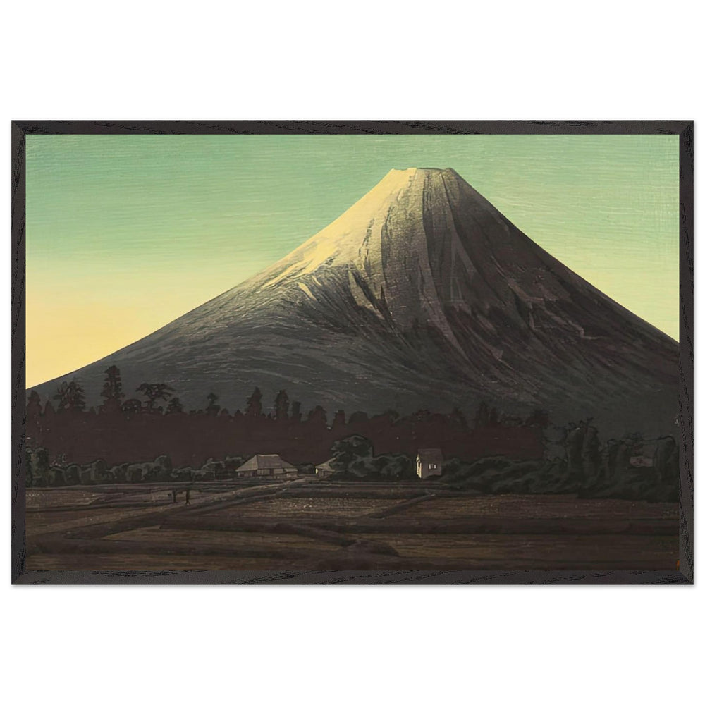 Fuji near Tamaho by Shotei Takahashi, framed poster