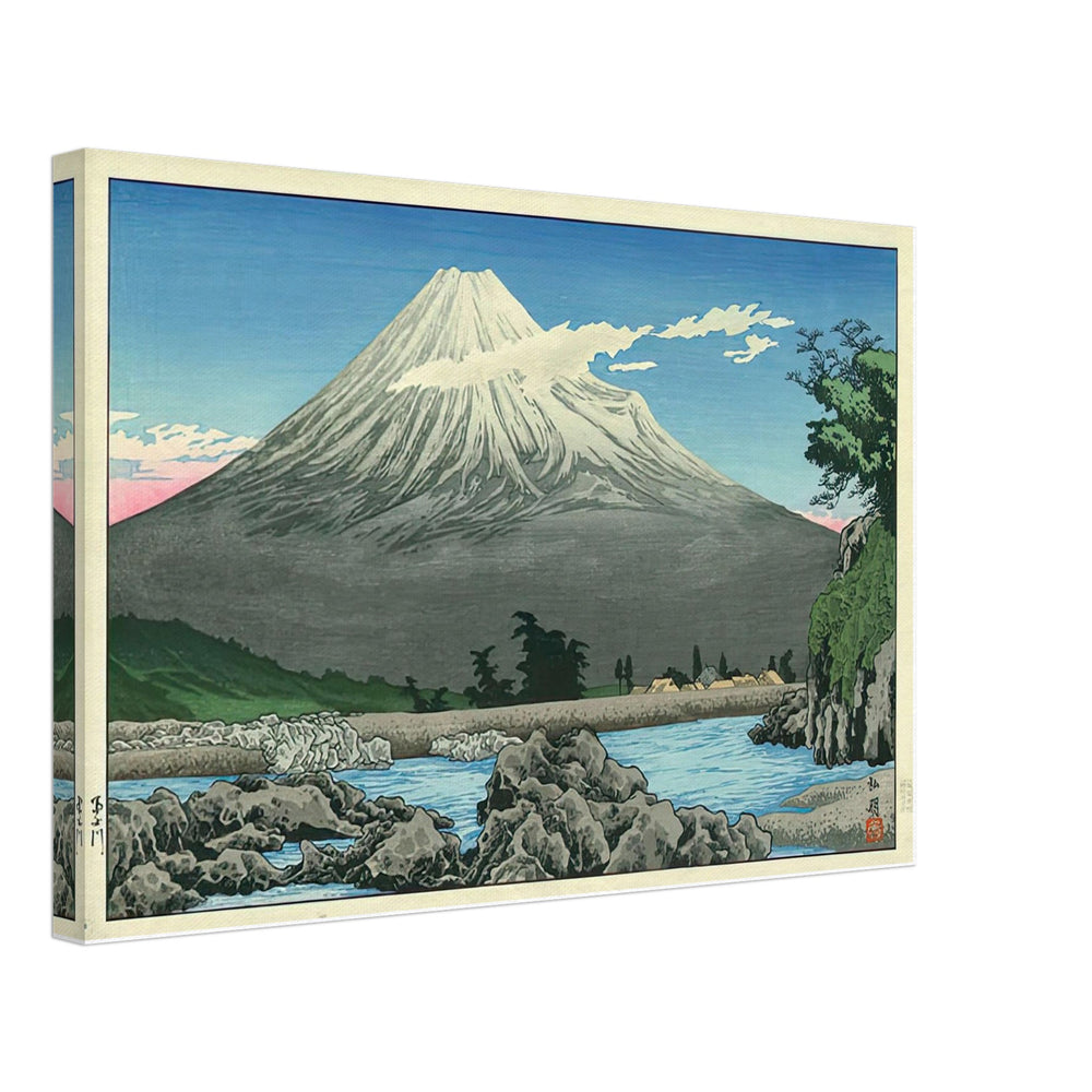 Fuji River by Shotei Takahashi, canvas