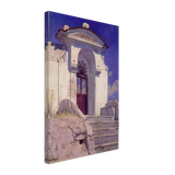 Garden gate in Amalfi by Edward Okuń, canvas