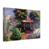 Garden in Hartford by William James Glackens, canvas, view 2