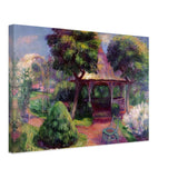 Garden in Hartford by William James Glackens, canvas