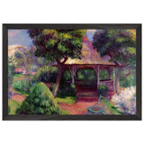 Garden in Hartford by William James Glackens, framed poster, view 2