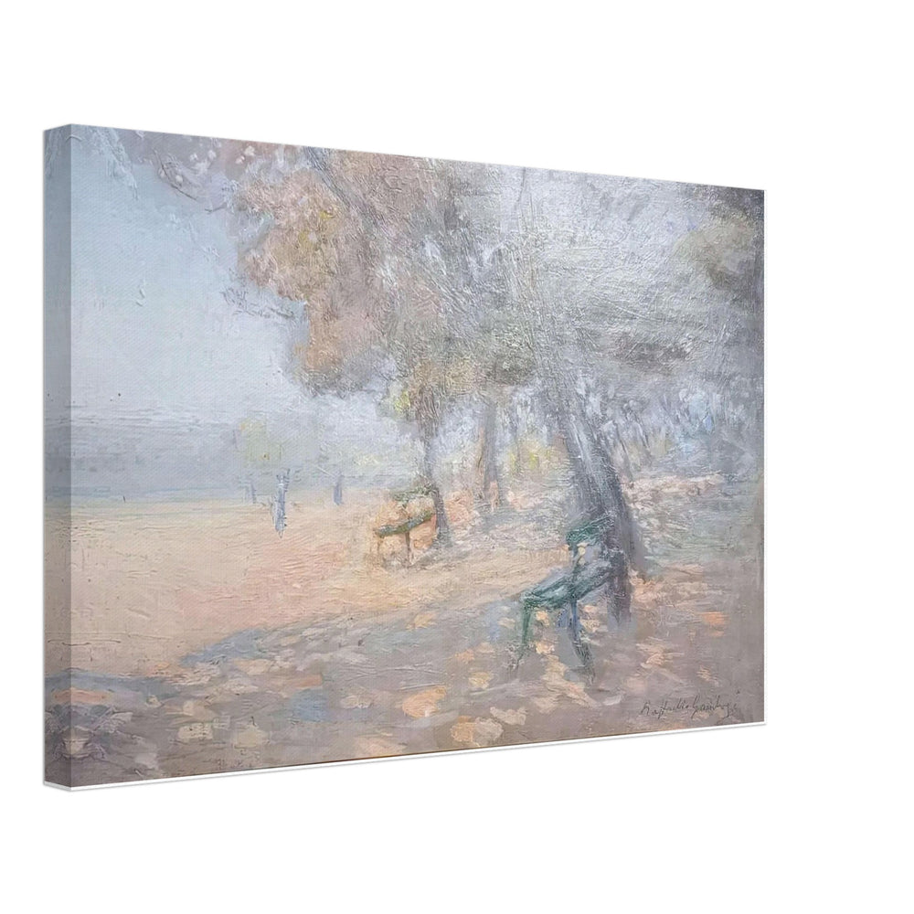 Gardens at Ardenza by Raffaello Gambogi, canvas