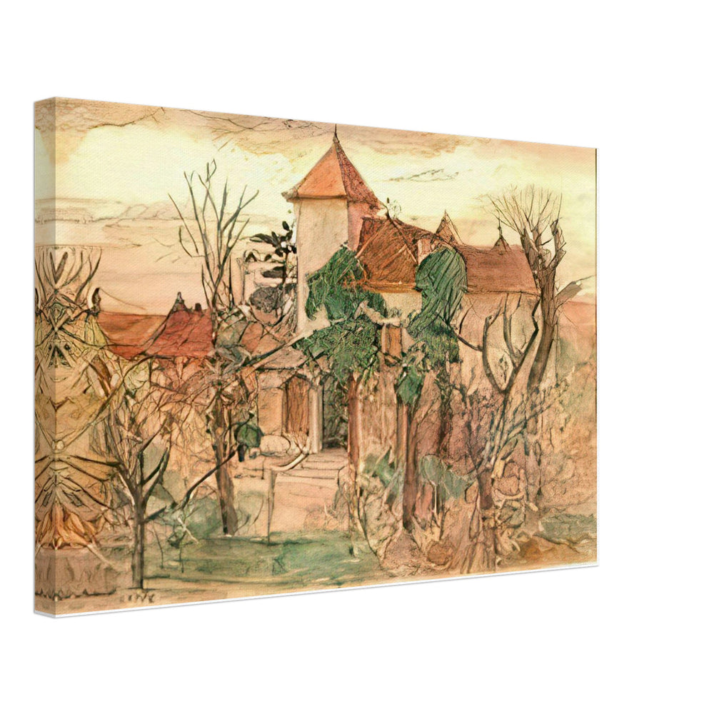 Garenne Colombe Paris by Vasyl Hryhorovych Krychevsky, canvas