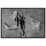 Garment Studies by Albrecht Durer, framed poster