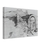 Gates in the Tower by Konstantin Bogaevsky, canvas, view 2