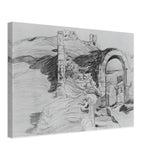 Gates in the Tower by Konstantin Bogaevsky, canvas