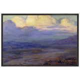 Gathering Clouds by Benjamin Brown, framed poster