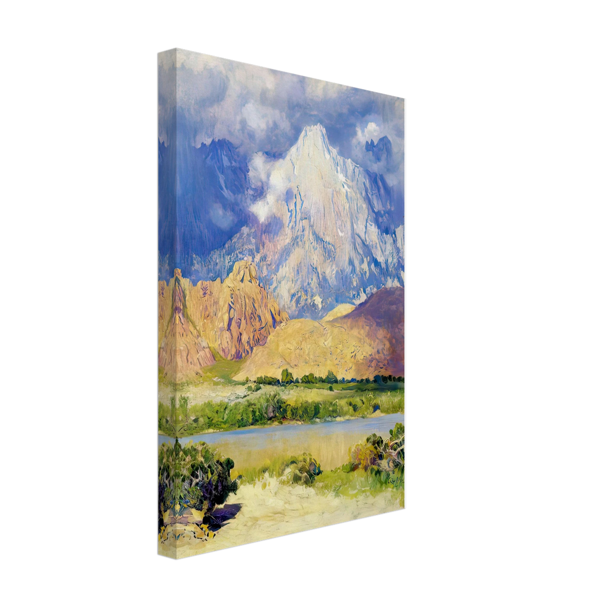 Gathering Storm, High Seas by Guy Rose, canvas, view 2