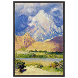 Gathering Storm, High Seas by Guy Rose, framed poster